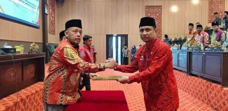 PARIPURNA: DPRD Sumenep tetapkan 31 raperda masuk dalam pembahasan Propemperda 2026. (Humas DPRD Sumenep for radarpantura.id)