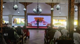 SEREMONIAL: Pembukaan Madura Batik Fest 2026 di Pendopo Agung Keraton Sumenep, Rabu (20/05/2026). (Panitia for radarpantura.id)
