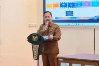 SAMBUTAN: Kepala Bappeda Sumenep, Arif Firmanto. (Bappeda Sumenep for Radarpantura.id)