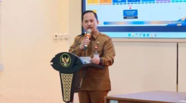 SAMBUTAN: Kepala Bappeda Sumenep, Arif Firmanto. (Bappeda Sumenep for Radarpantura.id)