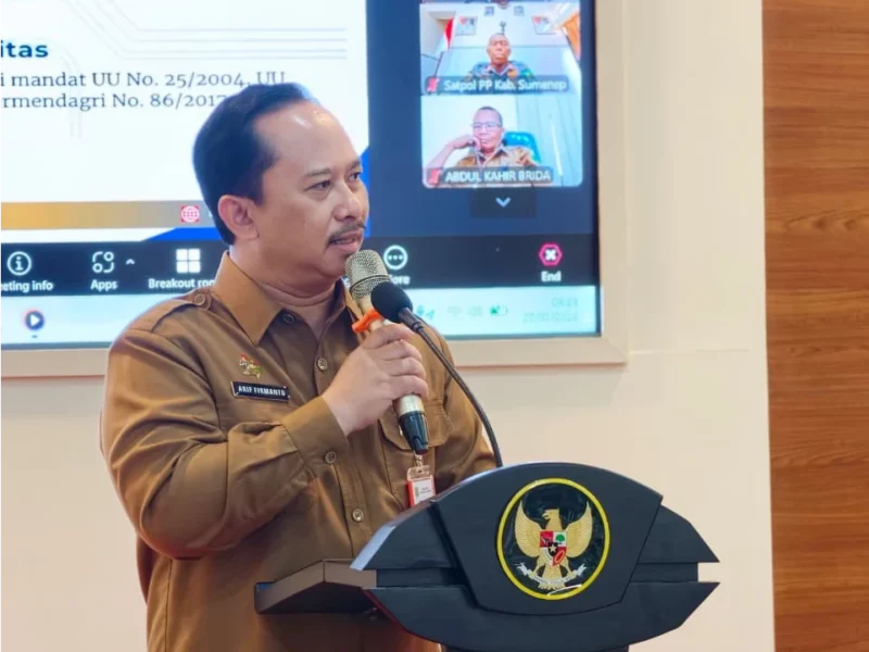 PEJABAT PUBLIK: Kepala Bappeda Sumenep, Arif Firmanto. (Bappeda Sumenep for radarpantura.id)