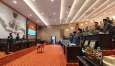 LEGISLASI: DPRD Sumenep menggelar rapat paripurna bersama pemerintah daerah, Senin (29/6). (DPRD Sumenep for Radarpantura.id)
