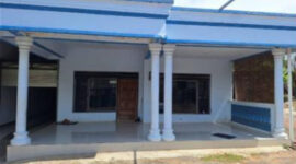 RUMAH TINGGAL: Salah satu aset lelang Bank Jatim Cabang Sumenep di Desa Kebunan, Kecamatan/Kabupaten Sumenep. (Bank Jatim for Radarpantura.id)