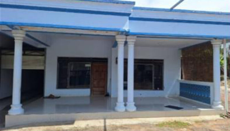 RUMAH TINGGAL: Salah satu aset lelang Bank Jatim Cabang Sumenep di Desa Kebunan, Kecamatan/Kabupaten Sumenep. (Bank Jatim for Radarpantura.id)