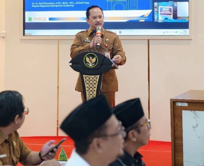 Kepala Bappeda Sumenep, Arif Firmanto