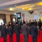 PELAYAN PUBLIK: Bupati Fauzi melantik lima pejabat Pemkab di Rumdis Bupati Sumenep, Jumat (17/7). (Humas Pemkab Sumenep for Radarpantura.id)