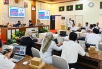 INOVATIF: Bappeda Sumenep menggelar bimtek terkait perda PUG beberapa waktu lalu. (Bappeda Sumenep for Radarpantura.id)