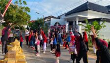 BUGAR: Bimbel Gemilang Nusantara menggelar JJS Semarak Kemerdekaan, Minggu (23/8). (Gemilang Nusantara for Radarpantura.id)