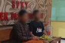 DIAMANKAN WARGA: Dua orang tersangka kasus pencurian trafo perahu nelayan diamankan ke Mapolsek Pasongsongan, Kamis (27/8). (Radarpantura.id/Istimewa)