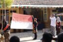 NUANSA KERATON: Wakil Sekretaris Jenderal Majelis Adat Kerajaan Nusantara (MAKN), RBMS Hadi Pradipta memimpin Upacara Peringatan Hari Jadi ke 757 Kabupaten Sumenep tahun 2026 di SDN Pangarangan 1, Sabtu (31/10). (SDN Pangarangan 1 Sumenep for Radarpantura.id)